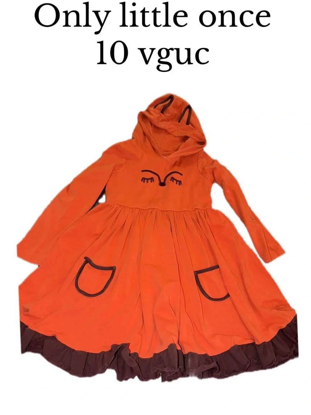 Only little once size 10 fox dress